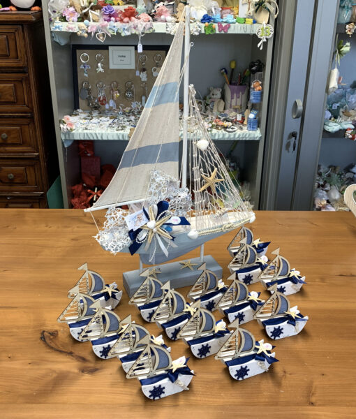 Barca Vela Decorativa con Luci 100 - NonSoloCerimonie.it