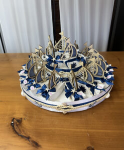 Torta Bomboniera Barca Vela Blu Notte 100 - NonSoloCerimonie.it